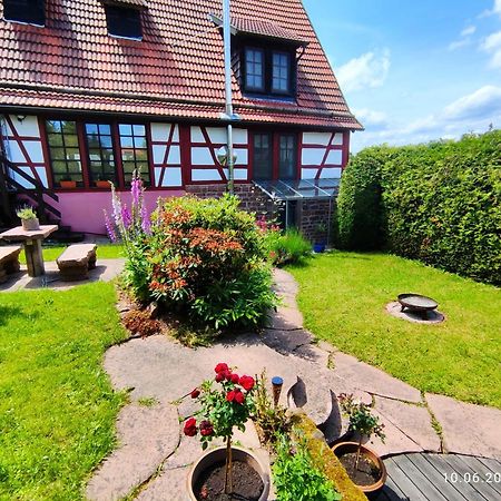 Ferienhaus Marre - Mit Grill, Feuerstelle Und Gartensauna Waldbrunn  Exteriör bild