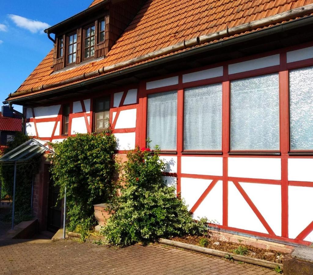 Ferienhaus Marre - Mit Grill, Feuerstelle Und Gartensauna Waldbrunn  Exteriör bild