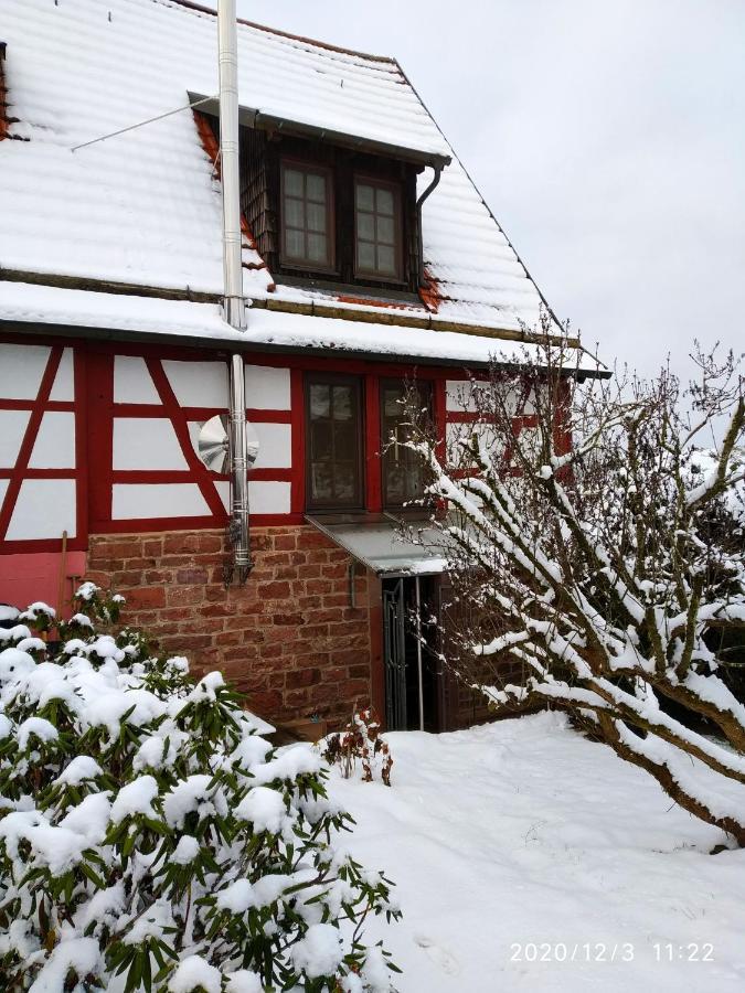 Ferienhaus Marre - Mit Grill, Feuerstelle Und Gartensauna Waldbrunn  Exteriör bild