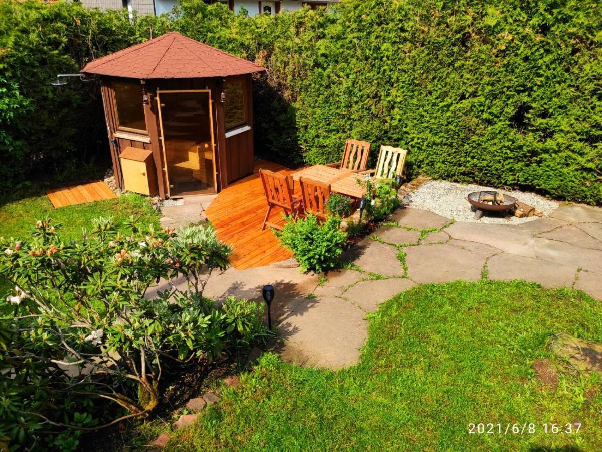 Ferienhaus Marre - Mit Grill, Feuerstelle Und Gartensauna Waldbrunn  Exteriör bild